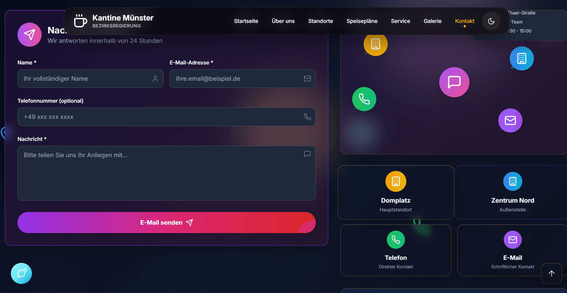 Kantine Münster screenshot 4