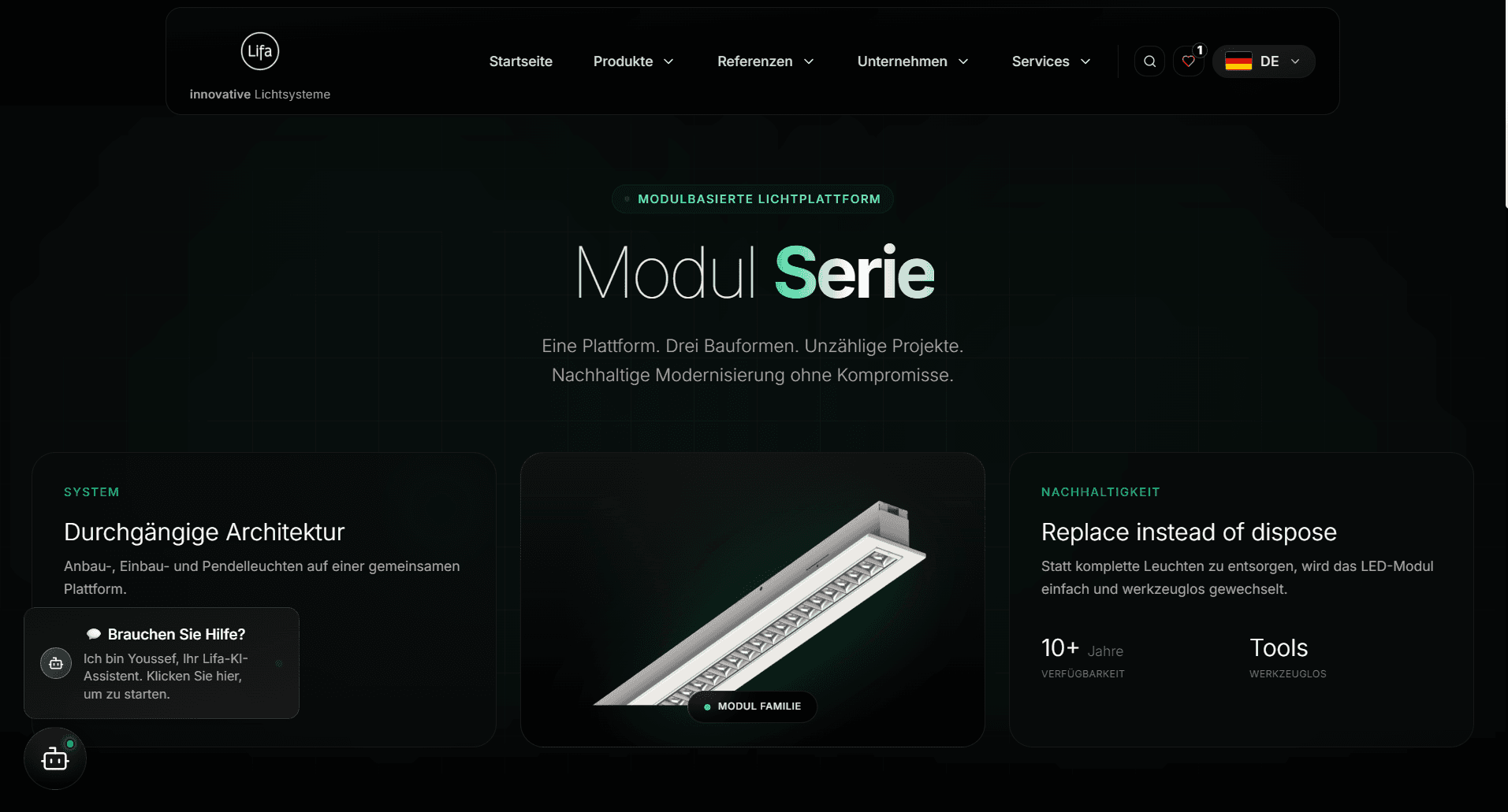 LIFA Innovative Lichtsysteme screenshot 4
